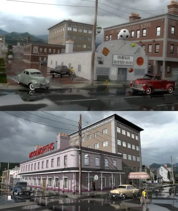 Movie Sets, City Block 17_DAZ3DDL