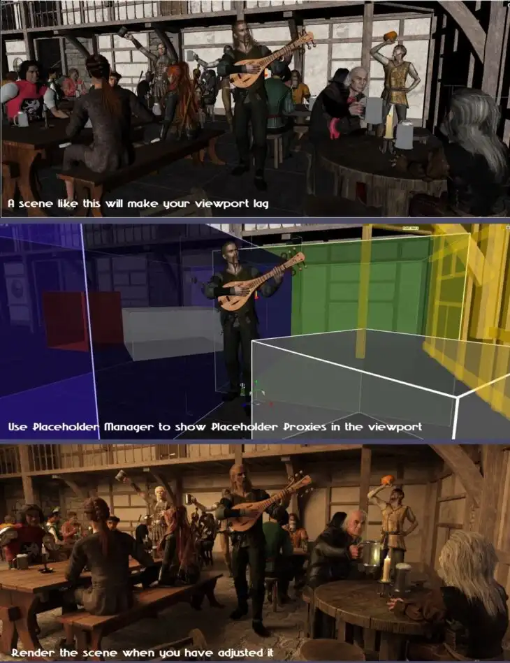 Placeholder Manager_DAZ3D下载站