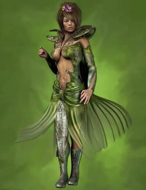 Princess Of The Forest V4_DAZ3D下载站