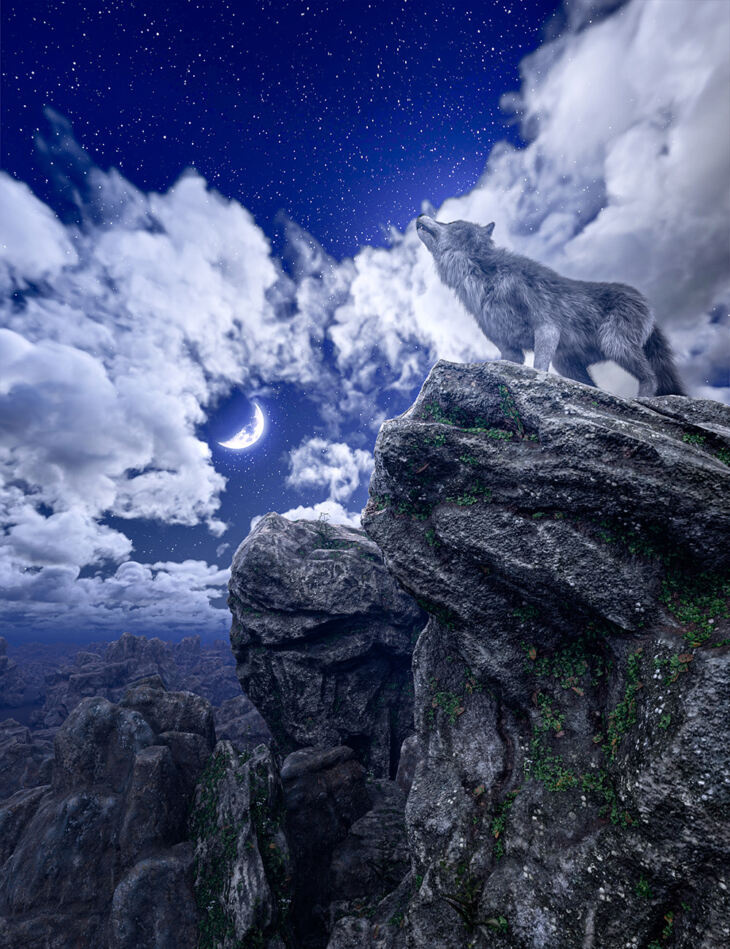 Skies of Twilight – 20 Night Themed 8k HDRI Skies_DAZ3DDL