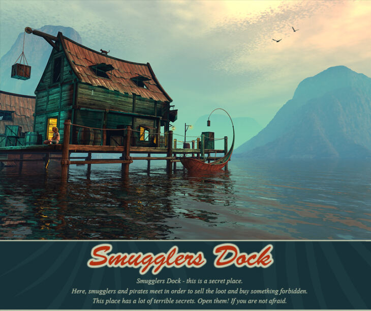 Smugglers Dock_DAZ3D下载站