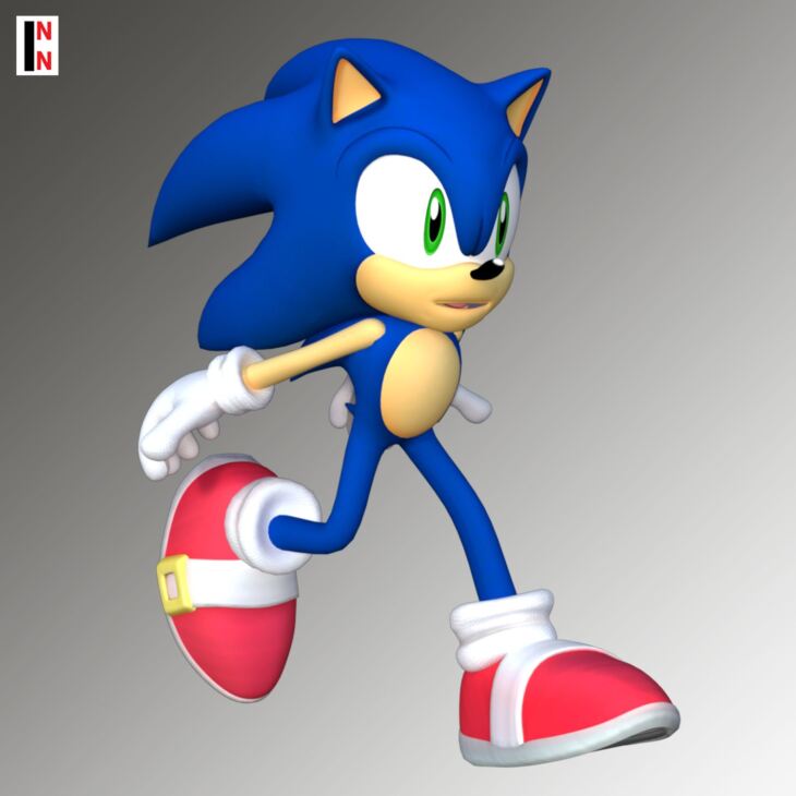 Sonic the Hedgehog for DazStudio (Standalone)_DAZ3D下载站
