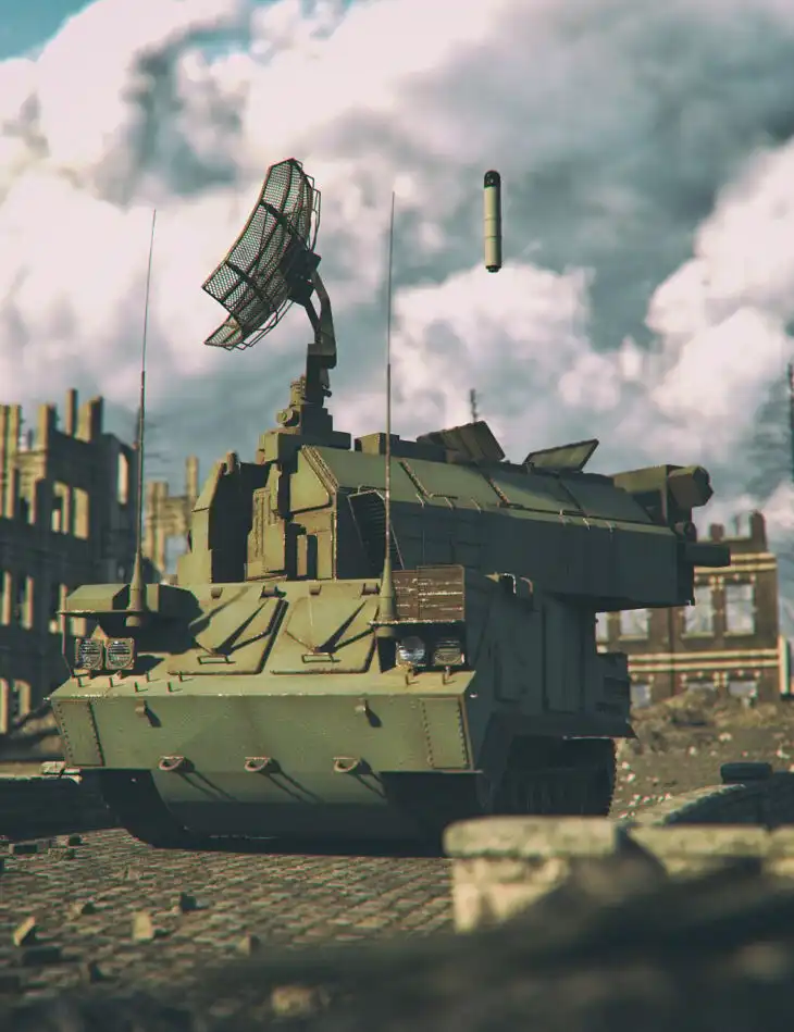 Tank For SAM_DAZ3D下载站