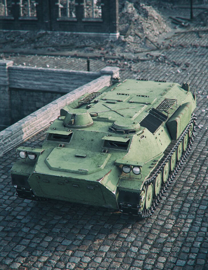 Tank MRT_DAZ3D下载站