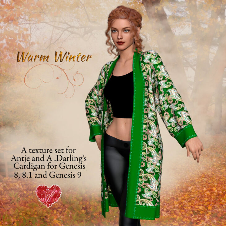 Warm Winter Add-On for Antje and ADarling’s Cardigan for G8, G8.1 and G9 Female_DAZ3DDL