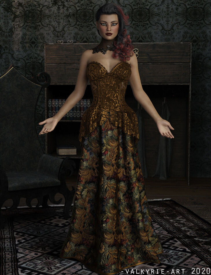 InStyle – dforce – Bewitching Gown – G8F_DAZ3DDL