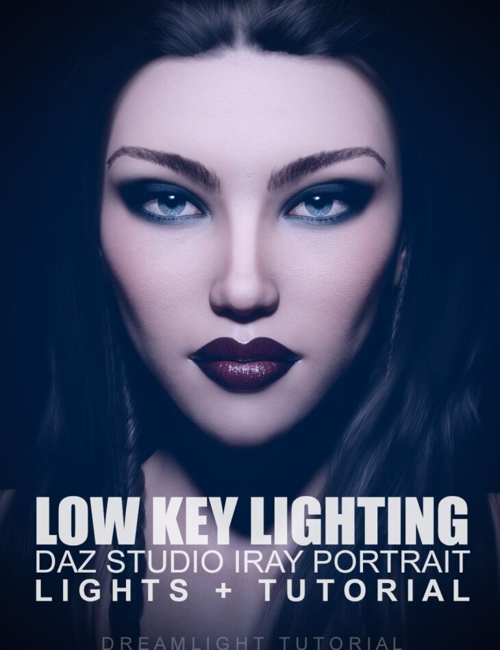 Low Key Lighting – Light Set and Tutorial_DAZ3D下载站
