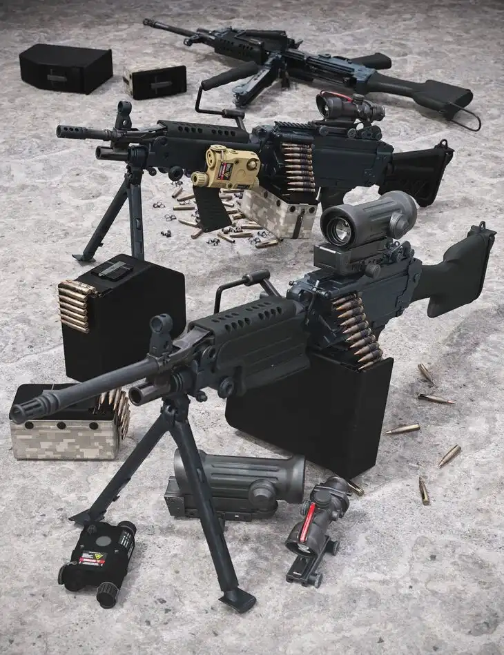 Modern Weapons Collection 3_DAZ3D下载站