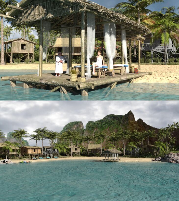 Phi Phi Island Resort_DAZ3D下载站