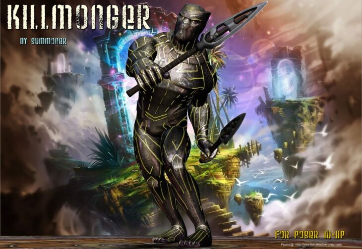 Summoner’s Killmonger_DAZ3D下载站