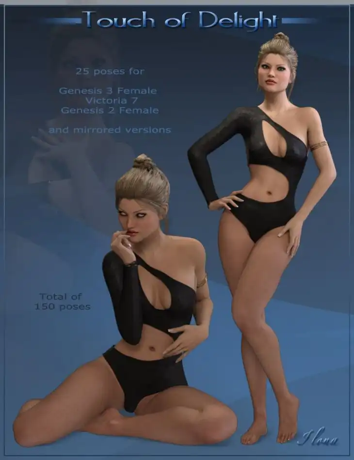 Touch of Delight Poses_DAZ3DDL