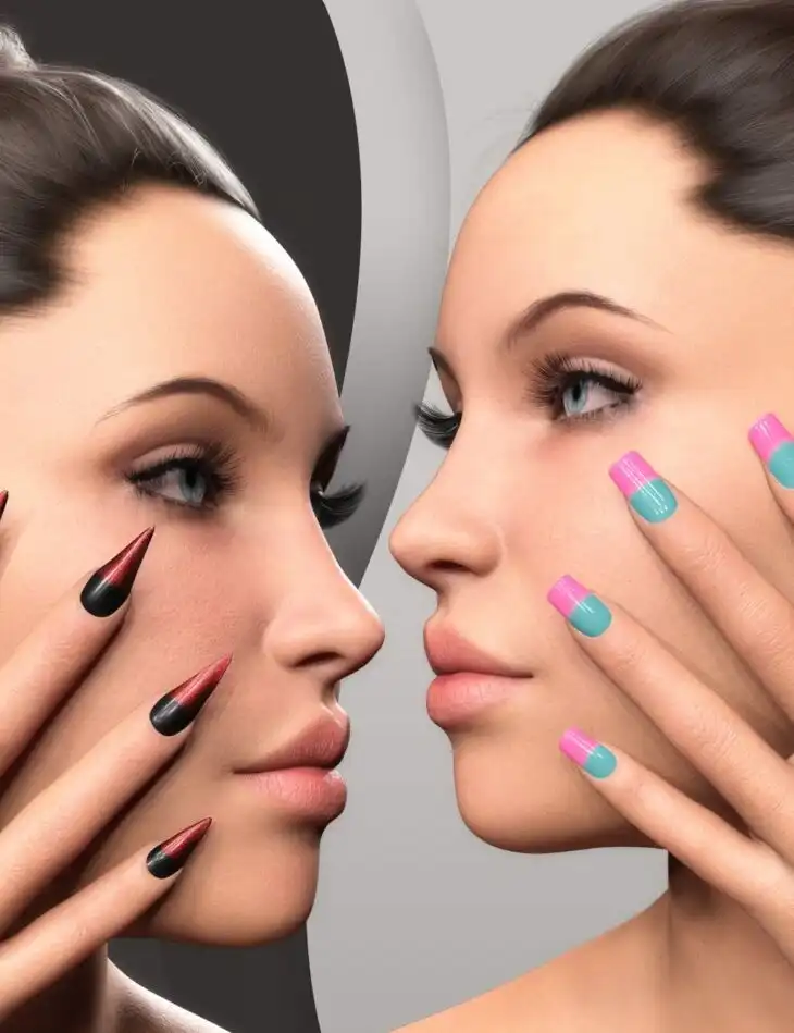 Twizted Nails MR for Genesis 9_DAZ3DDL