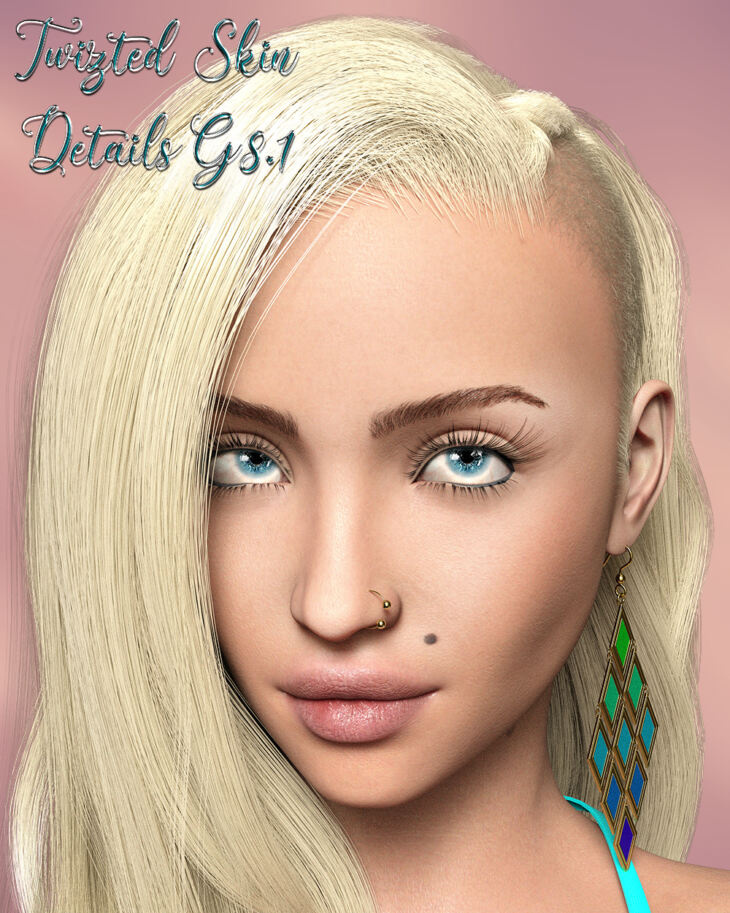 Twizted Skin Details for Genesis 8.1_DAZ3D下载站