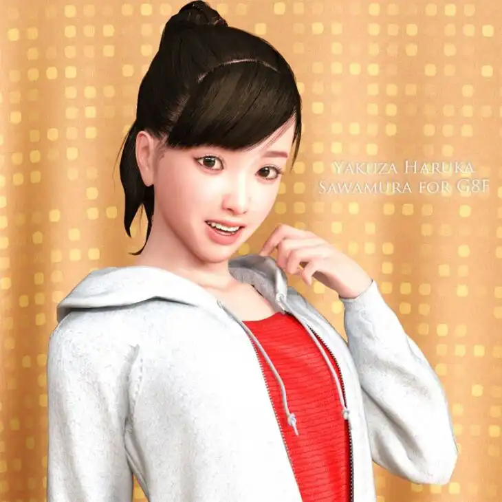 YK Haruka Sawamura for G8F_DAZ3DDL
