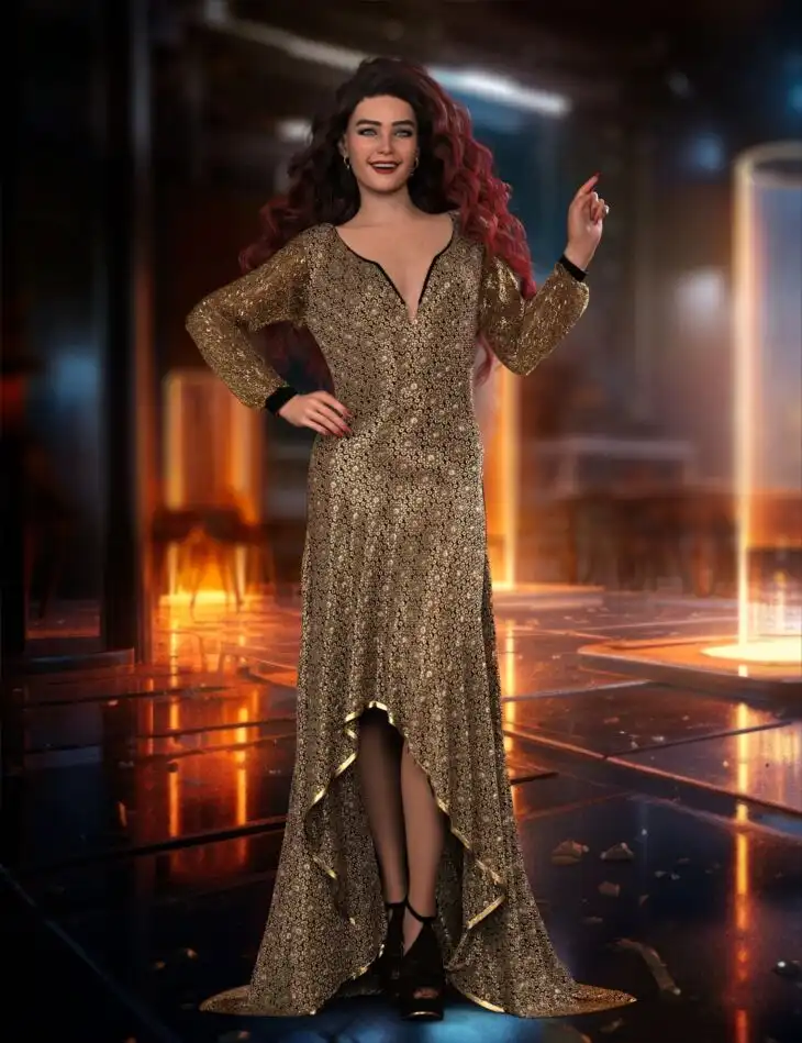 dForce Aria Outfit for Genesis 9_DAZ3DDL