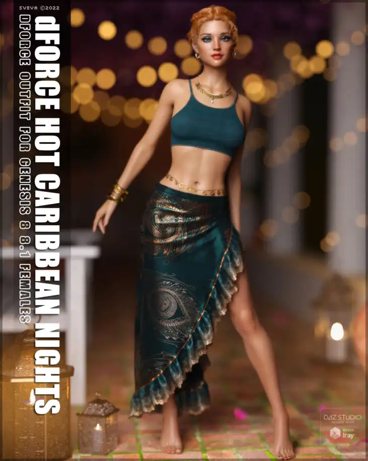 dForce Hot Caribbean Nights G8G8.1F_DAZ3DDL