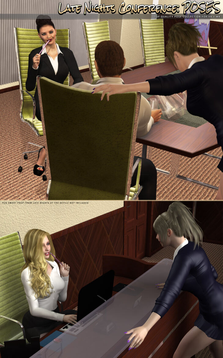i13 Late Nights Conference POSES_DAZ3DDL