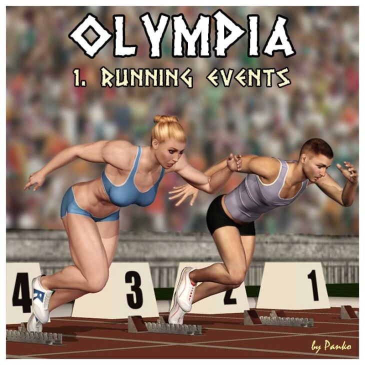 Olympia-1_Running Events_DAZ3D下载站