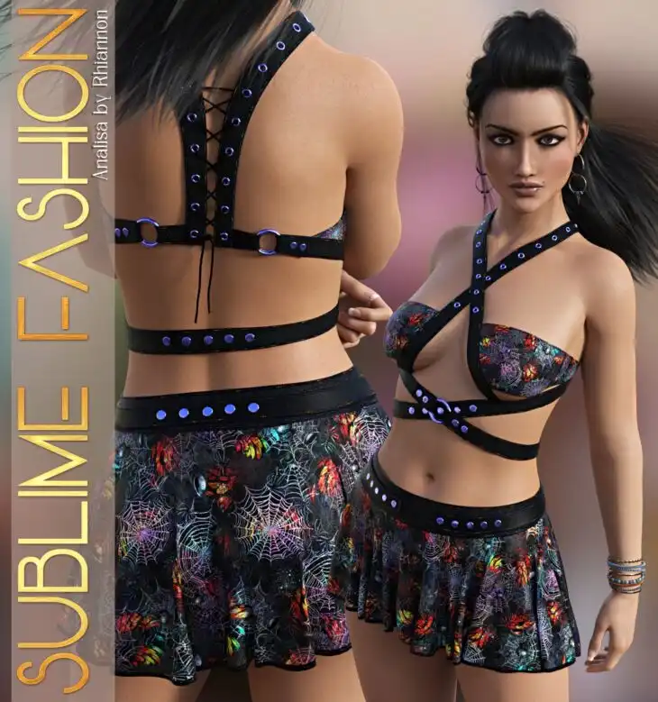 Sublime Fashion for Analisa by Rhiannon_DAZ3DDL