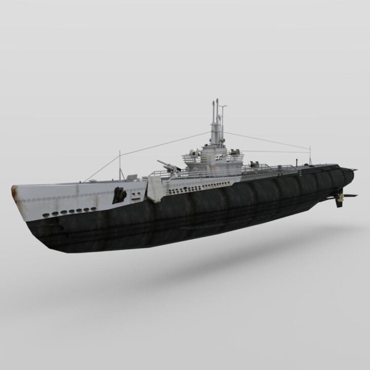 USS Trigger for DAZ Studio_DAZ3D下载站