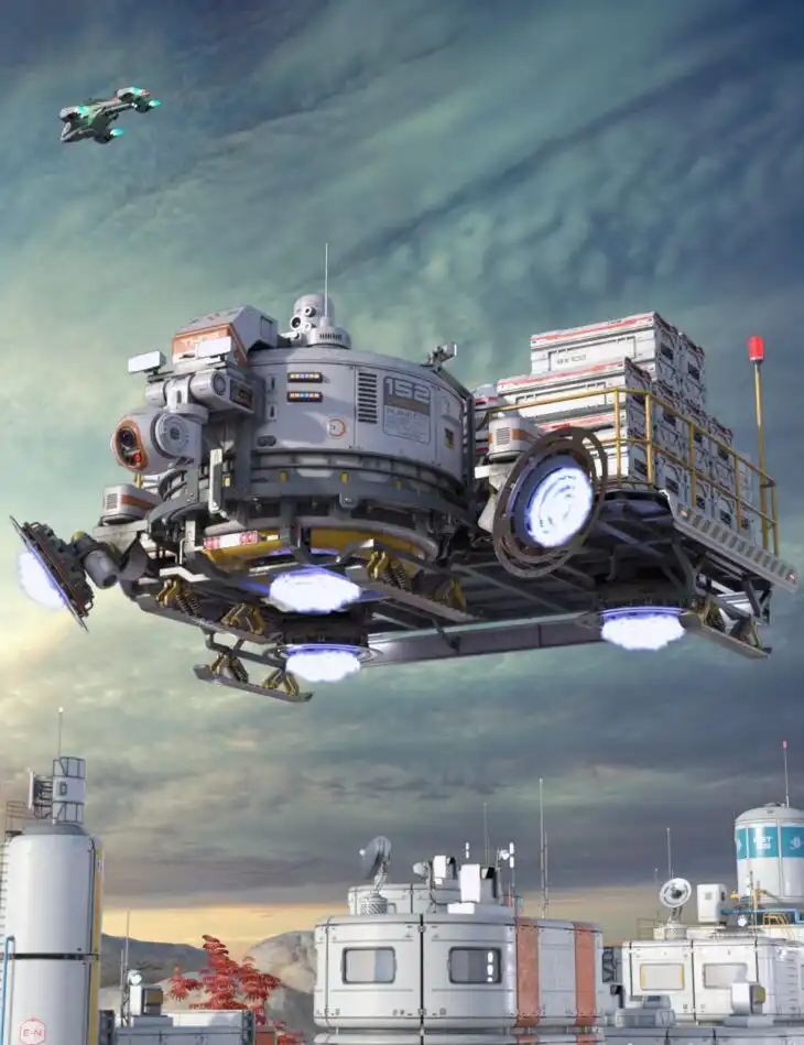 Cargo Platform Thor_DAZ3DDL