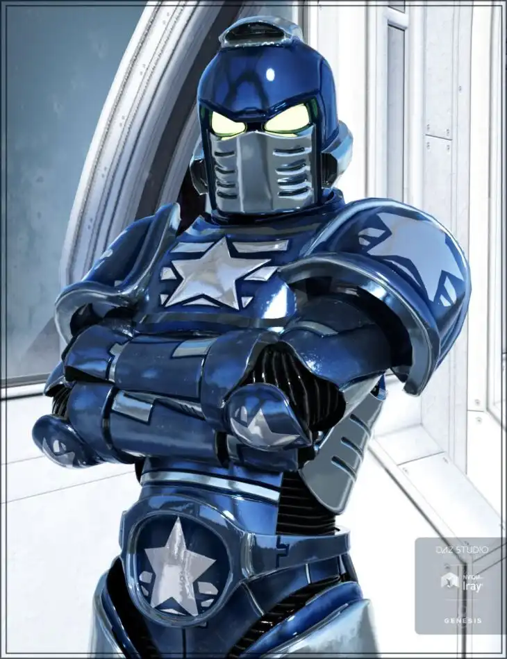 Crusher Armor for Genesis 8 Male(s)_DAZ3DDL