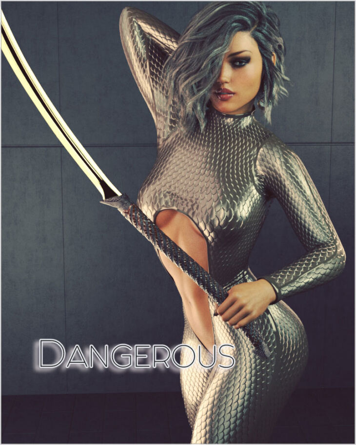 Dangerous for Rogue Suit G3F_DAZ3D下载站