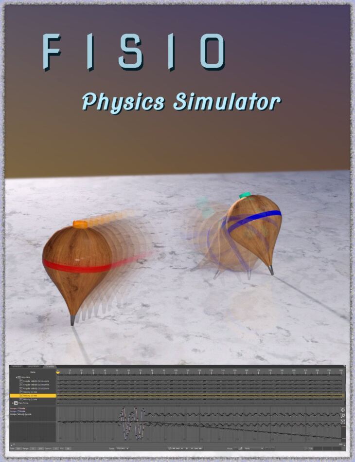 Fisio: Physics Simulator_DAZ3DDL