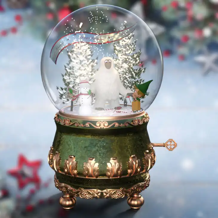LBLC Festive Follies Globe_DAZ3D下载站