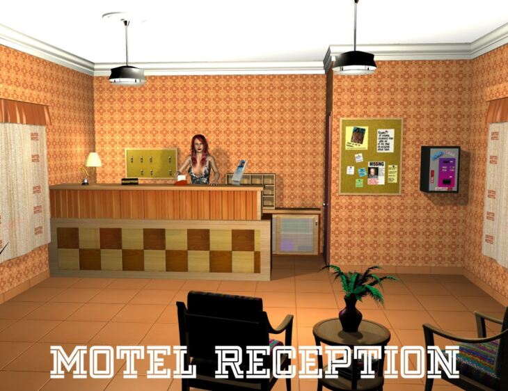 Motel Reception_DAZ3D下载站