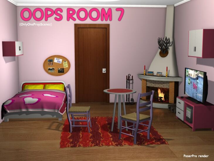 Oops Room7_DAZ3D下载站