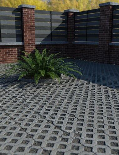 Outdoor Concrete Flooring Shaders_DAZ3DDL