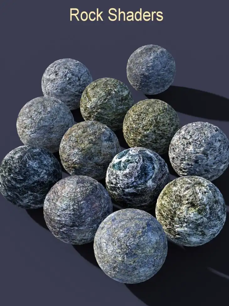 Rock Shaders_DAZ3DDL