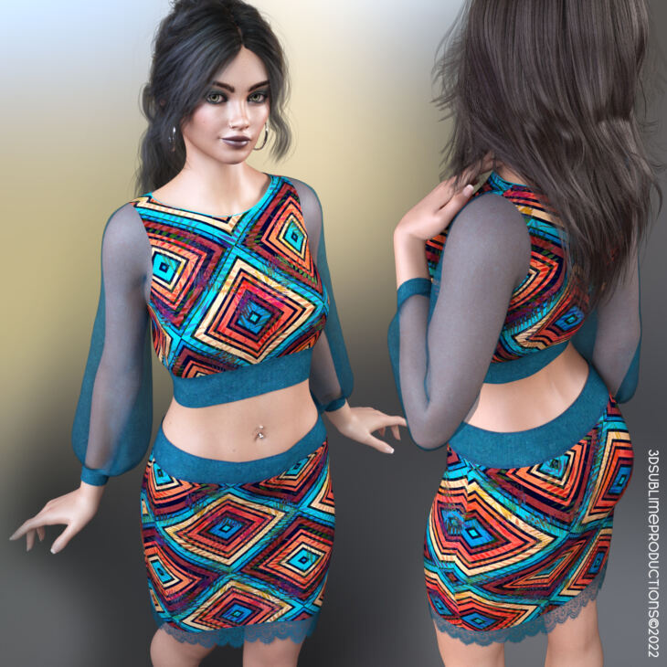 RomiFashion for Monday Outfit_DAZ3DDL