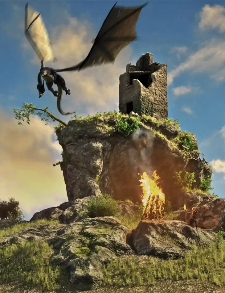 Ruined Tower_DAZ3DDL