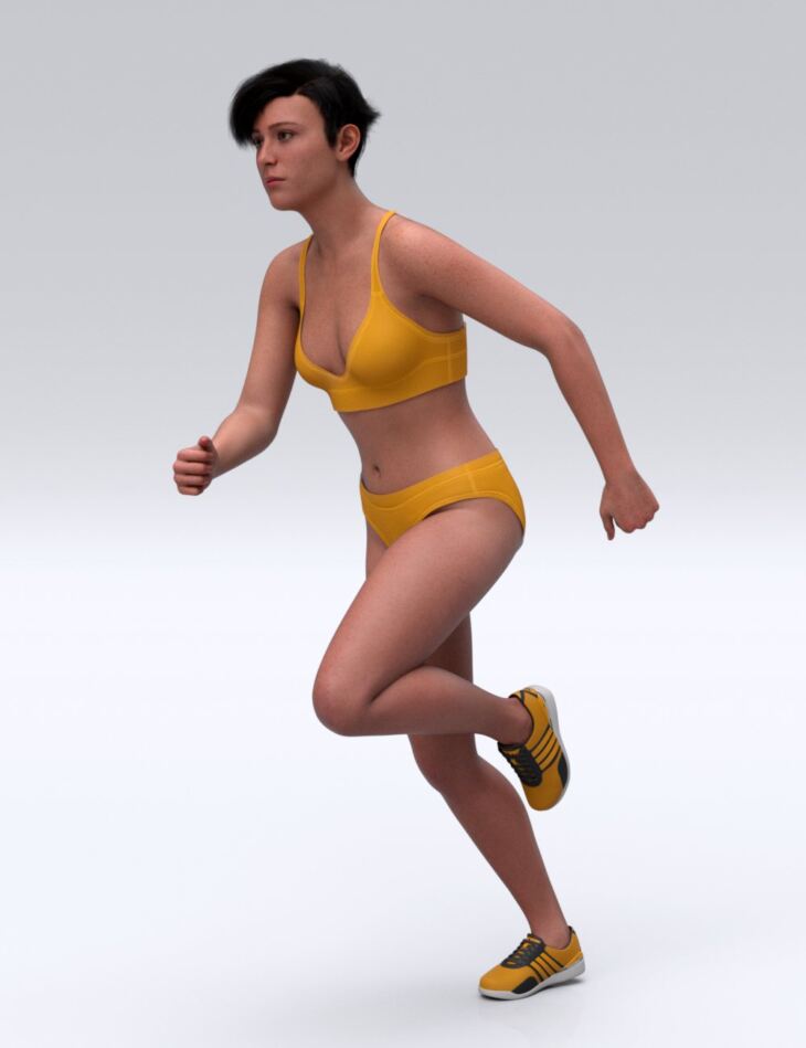 Run Animation for Genesis 9, 8.1, and 8_DAZ3D下载站
