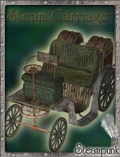 Steam Carriage_DAZ3D下载站