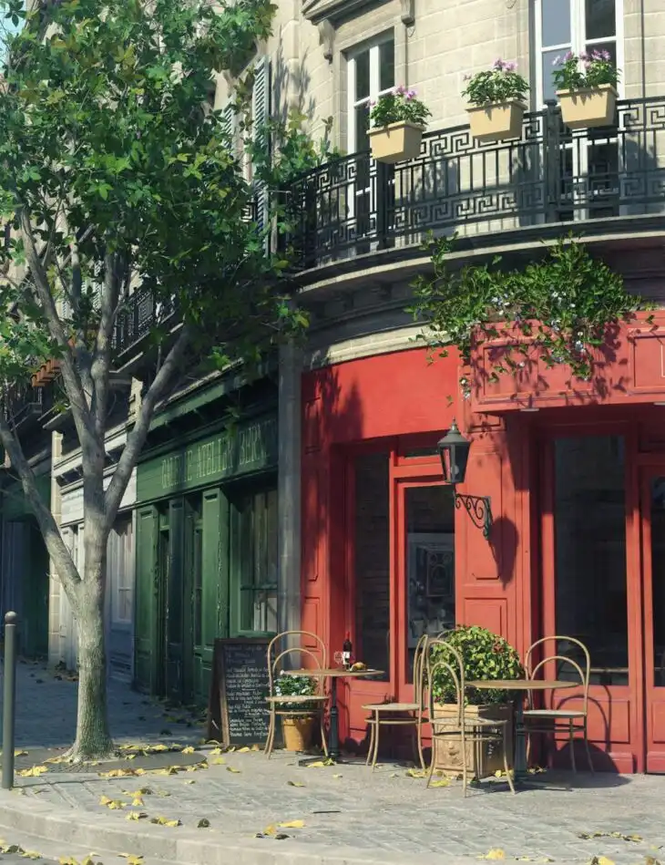 The Streets of Paris_DAZ3DDL