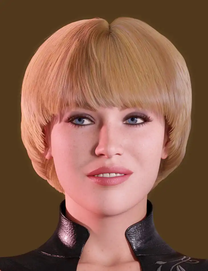 dForce Purdey Hair for Genesis 9_DAZ3DDL