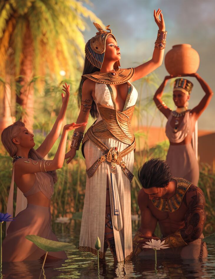 BW Cairo Grace Outfit For Genesis 9, Genesis 8, and 8.1 Female_DAZ3DDL
