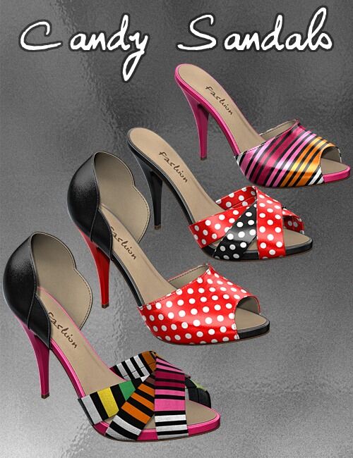 Candy Sandals V4/A4_DAZ3DDL