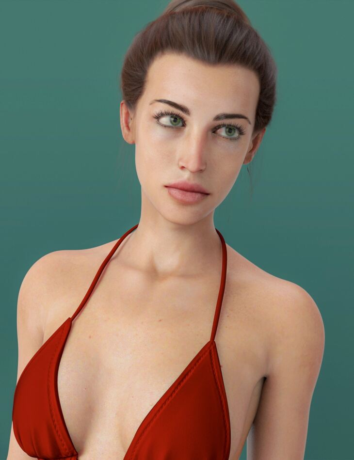 Dione and Expressions for Genesis 8.1 Female_DAZ3D下载站