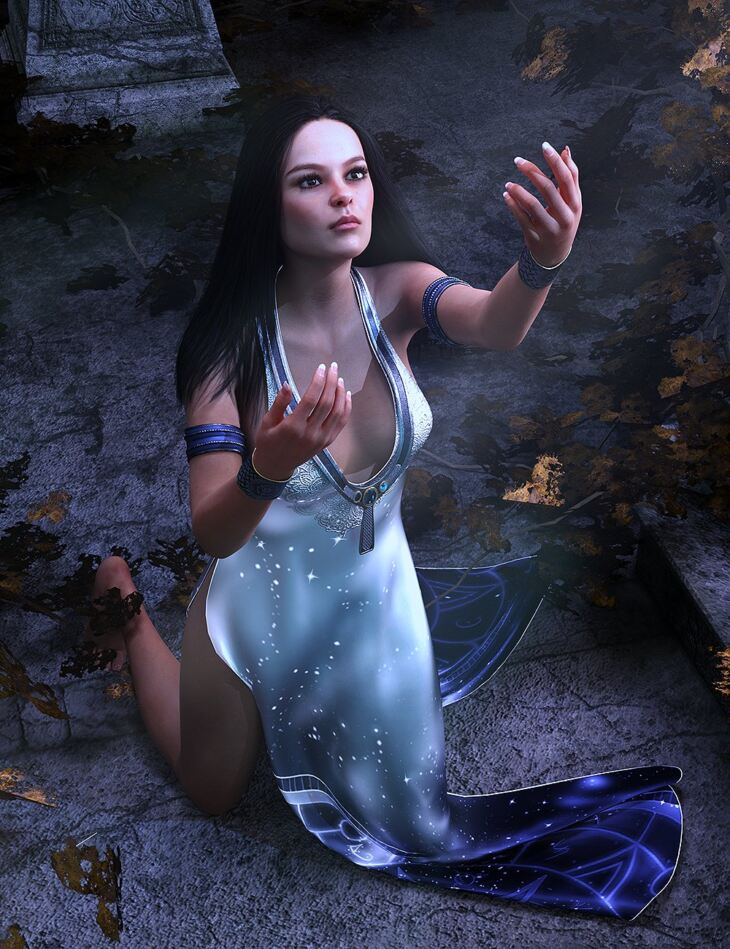 Fantasy Dream Poses for Genesis 8.1 Female_DAZ3D下载站
