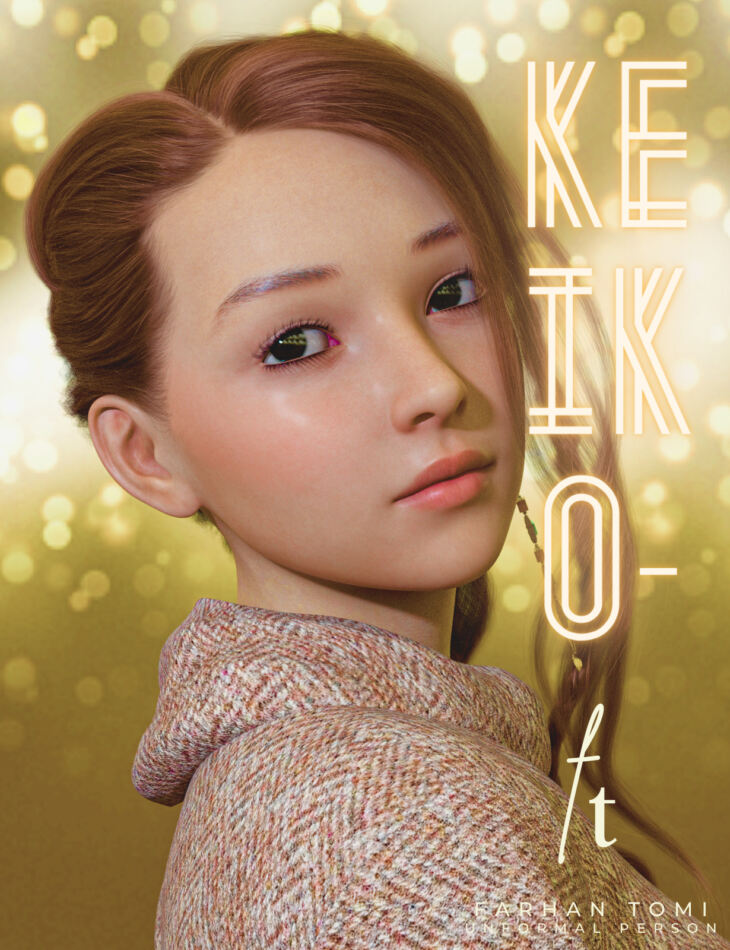 Keiko for Genesis 8 Female_DAZ3D下载站