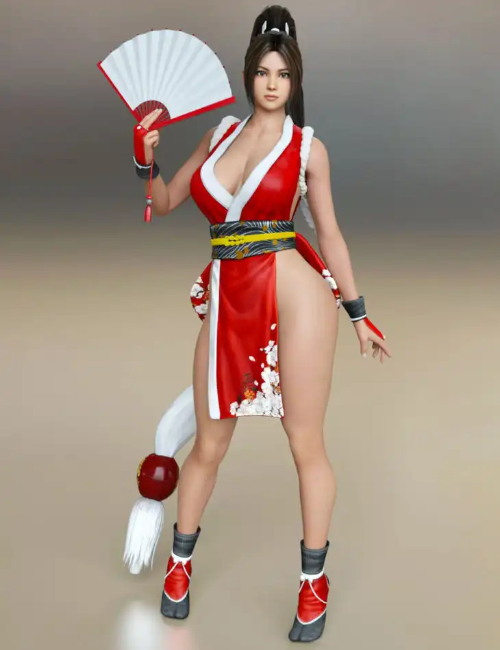 Mai Shiranui For G8F_DAZ3D下载站