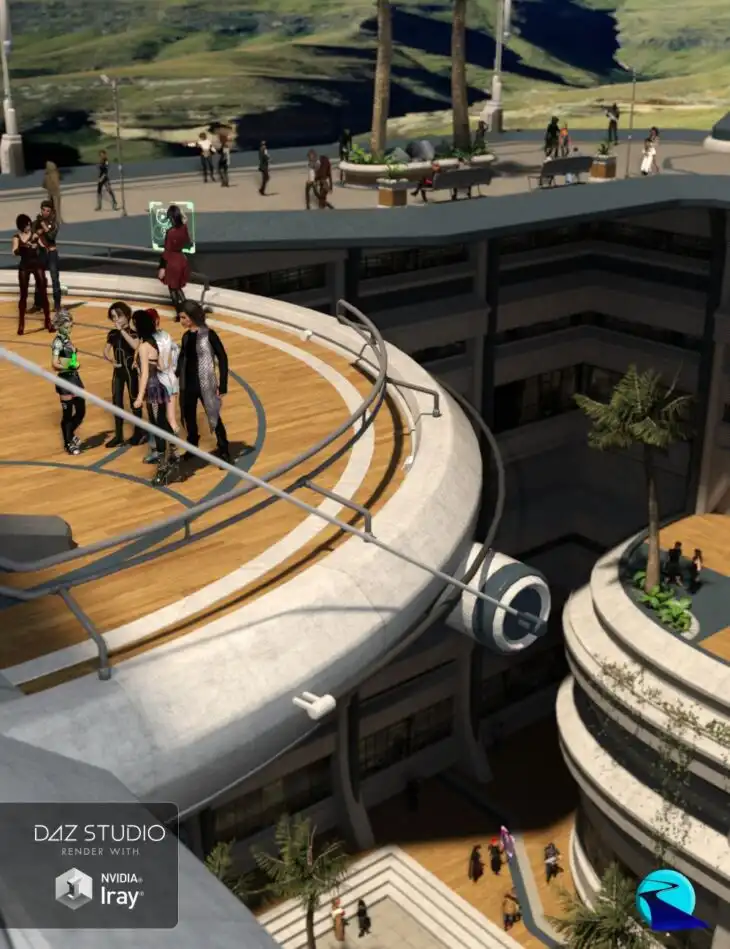 Now-Crowd Billboards – Future Life_DAZ3DDL