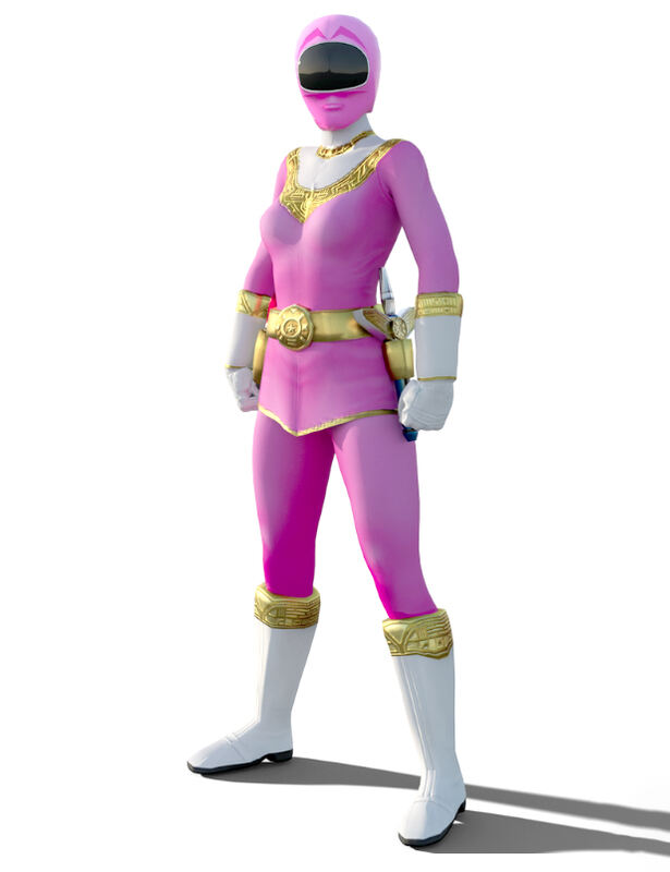 Pink Zeo Ranger For G8F_DAZ3D下载站