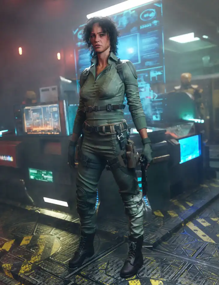 Recon Outfit for Genesis 9_DAZ3DDL