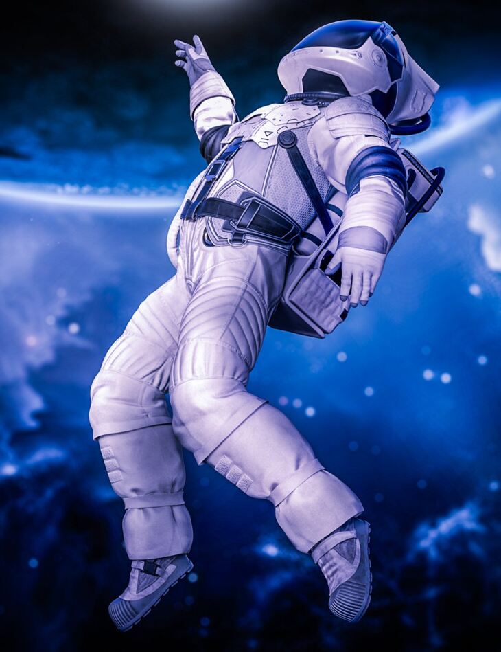 Space Suit Outfit for Genesis 9_DAZ3D下载站