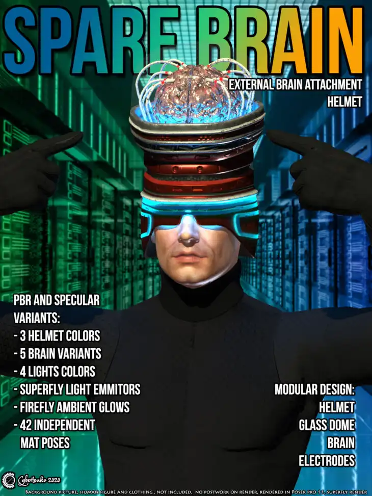 Spare Brain M4_DAZ3DDL